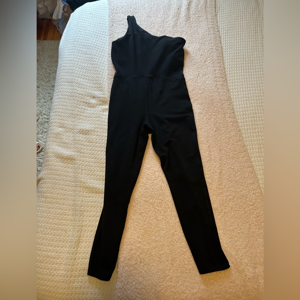 Women’s Old Navy PowerChill 1-Shoulder 7/8 Body Suit Medium Petite